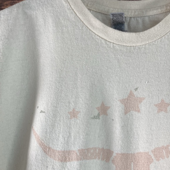 Unisex Medium Gildan Heavy Blend Morgan Wallen Longhorn T Shirt Pre Owned - Picture 2 of 9